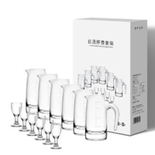 plus会员：CLITON白酒杯分酒器酒具套装  6壶6杯