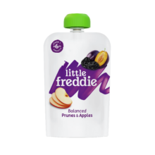 little freddie小皮欧洲原装进口西梅苹果泥100g/袋 6月+婴儿辅食宝宝西梅泥
