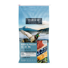 畅享鸭宴大餐、PLUS会员：伯纳天纯 生鲜系列 生鲜super鸭肉梨 全阶段犬粮 12kg