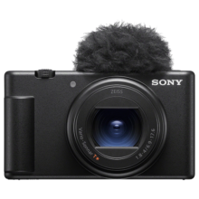 索尼（SONY）ZV-1 II 二代数码相机 Vlog相机/4K视频/超广角/大光圈 黑色(ZV-1M2/ZV1M2/ZV1 II/ZV1二代)