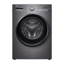 海尔（Haier）滚筒洗衣机全自动 洗烘一体机超薄家用 10公斤大容量带烘干【EG100HMATE28S】1.08洗净比 以旧换新