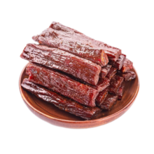 1号牧场 5成手撕牛肉内蒙古特产风干牛肉干独立包装肉干肉脯 原味半斤装一袋 250g 散装称重