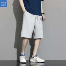 PLUS会员：Jeanswest 真维斯 男士休闲运动五分裤 拍2件 多款可选