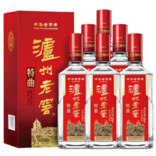 京东百亿补贴、plus会员：泸州老窖特曲 浓香型 52度 500mL 6瓶