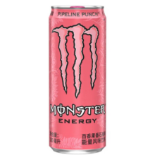 plus:可口可乐Monster 魔爪百香果番石榴能量风味饮料 330ml*12罐*2件