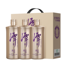 潭酒潭金酱 2022版 酱香型白酒 53度  500ml*3瓶 礼盒装