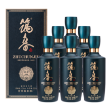 筑春蓝钻 酱香型白酒 53度 500mL 6瓶 整箱装