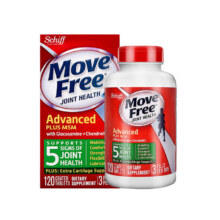 Move Free 益节 维骨力氨糖软骨素MSM加钙氨基葡萄糖 经典绿瓶120粒*2件
