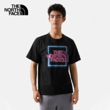 7日10点：The North Face  北面 短袖T恤男户外个性印花圆领半袖81N6
