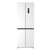 新品发售、PLUS会员：康佳 小蛮腰系列 60cm超薄零嵌入式 417升 十字四开门冰箱 BCD-417WUPEG4S