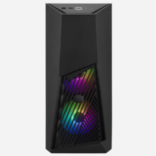 酷冷至尊(CoolerMaster)K501L(剑客Ⅱ) ARGB中塔机箱(EATX主板/钢玻侧板/顶部支持360水冷/独立电源仓)