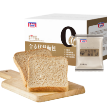 plus会员:曼可顿 全麦面包 510g＊3件