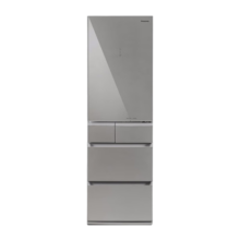 松下（Panasonic）400升超薄嵌入式冰箱 四门法式冰箱 银离子除菌 60cm宽占地小 变频风冷无霜多门冰箱 银白双色可选