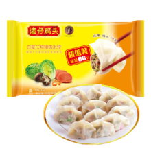 京东百亿补贴：湾仔码头 白菜三鲜猪肉水饺 1320g66只