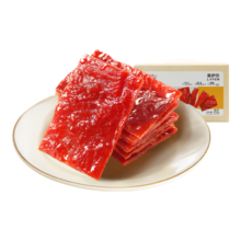 PLUS会员：来伊份 高蛋白肉脯自然片 520g/箱