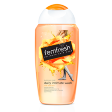 芳芯（femfresh） 私处洗液女性护理液保养洗护液日常护理洋甘菊香250ml 英国进口