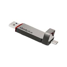 ThinkPad 思考本 thinkplus TU200 Pro USB 3.2 固态U盘 灰色 128GB