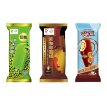 PLUS会员:伊利 雪糕组合装（苦咖啡*12+心情*13+四个圈*10）共35支/2.45kg