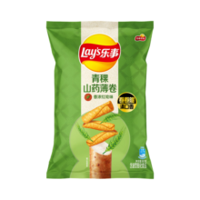 乐事(Lay's) 青稞山药薄卷 香浓红烩味 80克（新老包装交替发货）