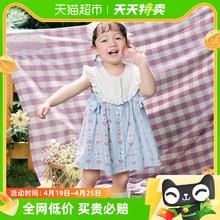 巴拉巴拉 宝宝连衣裙婴儿裙子儿童洛丽塔公主裙女童夏装潮