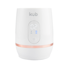 可优比（KUB）恒温摇奶器全自动保温暖奶搅拌器冲奶神器 典雅白