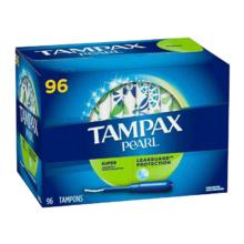 PLUS会员：TAMPAX 丹碧丝 大流量长导管卫生巾 96支装