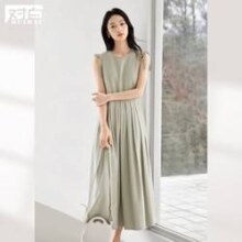 DUIBAI 对白 女式无袖连衣裙