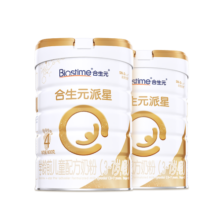 合生元（BIOSTIME）派星 学龄前儿童奶粉 保护力 4段(3岁或以上)  800克*2