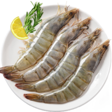 8日0点、PLUS会员：京鲜港 厄瓜多尔白虾1.5kg 加大号 45-60只/盒 大虾盐冻