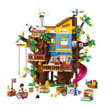 乐高（LEGO）积木玩具 好朋友系列 41703 友谊树屋 8岁+ 生日礼物 摆件