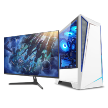 限地区：攀升 探险家 （12代i5 12400F/GTX1650/华硕B660/500G nvmeM.2/16G）游戏台式电脑27英寸全套