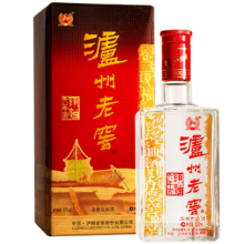泸州老窖 六年窖头曲 浓香型白酒 52度 500ml 单瓶装