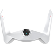 雷神（ThundeRobot）X3 Plus白电竞路由器满血WIFI6千兆无线 5G双频 Mesh 3000M无线速率 5根天线 游戏加速穿墙王