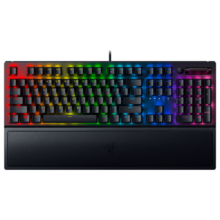 雷蛇 Razer 黑寡妇蜘蛛V3-绿轴 游戏电竞 RGB 全新透明机械轴 机械键盘