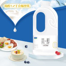 君乐宝简醇 0添加蔗糖 1.2kg  低温酸奶酸牛奶 健康轻食