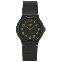 卡西欧（CASIO）指针系列 简约百搭 防水石英男女手表 学生考试小表 MQ-24-1B2