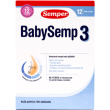 森宝（Semper）经典盒装系列 婴儿配方奶粉 3段(12-18月) 800g