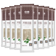 PLUS会员:巨香 低脂荞麦挂面15袋 共1500g