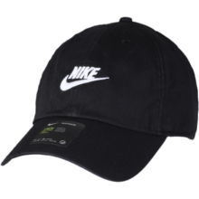 耐克（NIKE）男帽女帽24夏新款运动帽出行休闲帽棒球帽遮阳帽情侣鸭舌帽子男 FB5368-011/黑白潮款 MISC