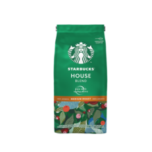 星巴克（Starbucks）研磨咖啡粉200g 特选综合原装进口意式浓缩黑咖啡中烘可做20杯