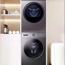 PLUS会员、概率券: Haier 海尔 超薄全嵌洗烘套装 10Kg滚筒洗衣机+热泵烘干机 1.08洗净比 双喷淋 EG100MATE28S+EHG100MATE36S