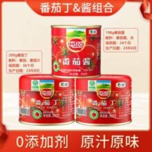 中粮 屯河 新疆番茄酱198g+番茄丁200g*2