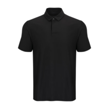 安德玛（UNDERARMOUR）春夏Luxe男子高尔夫运动Polo衫1377362 黑色001 XL