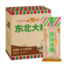 PLUS会员、需首购：红宝石 东北大板 草原榛子奶冰淇淋 375g*6件