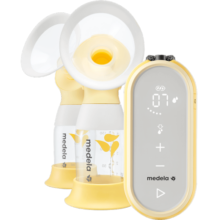 美德乐（Medela）吸奶器电动吸乳器双边个性化定制防逆流舒适按摩母乳喂养 享韵