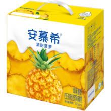 安慕希常温酸奶清甜菠萝205g*12盒整箱多35%蛋白质营养早餐乳品送礼礼盒 菠萝酸奶205gx12盒x1箱