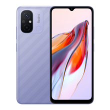 小米Redmi 12C 新品手机八核性能芯 5000万像素高清双摄 熏衣紫 4GB+128GB