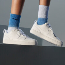 耐克（NIKE）COURT BOROUGH LOW 2 (GS) 运动鞋 BQ5448-100 40码