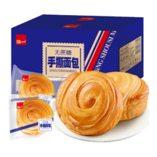 再降价、plus会员、需首购、掉落券:泓一无蔗糖手撕面包1100g