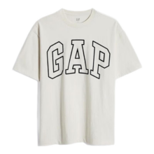 plus会员：Gap  2024夏新款撞色logo圆领短袖T恤  3色多码